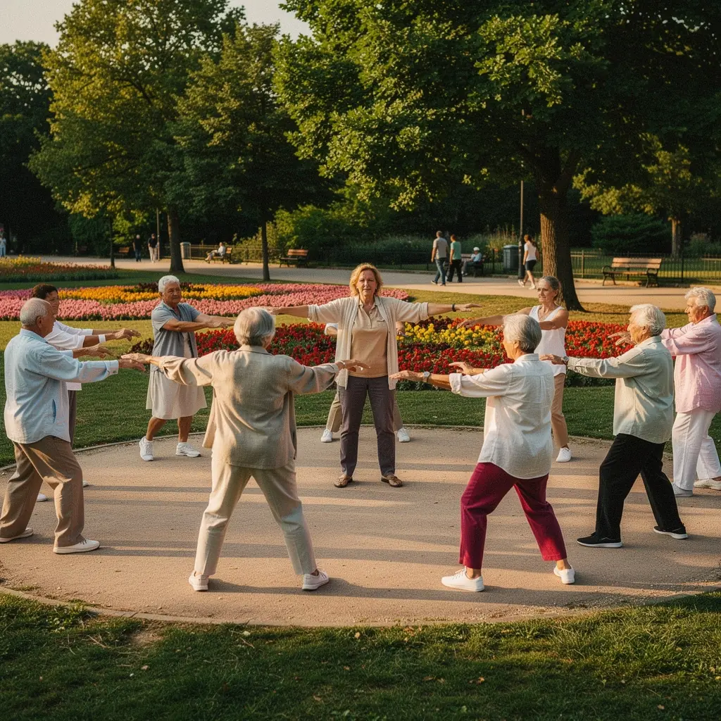 Gyakorlati eszközök, mint például gumiszalagok és súlyzók, a helyes testtartás elősegítésére.